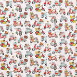 Vespas Baumwolle Popeline Jugend Vespas - Ribes y Casals