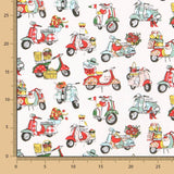Vespas Baumwolle Popeline Jugend Vespas - Ribes y Casals