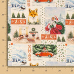Russet Christmas Cotton Poplin - Ribes y Casals