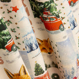 Russet Christmas Cotton Poplin - Ribes y Casals
