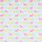 Bio-Baumwollpopeline für Kinder Zebras Multicolour - Ribes y Casals