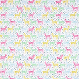 Bio-Baumwollpopeline für Kinder Zebras Multicolour - Ribes y Casals