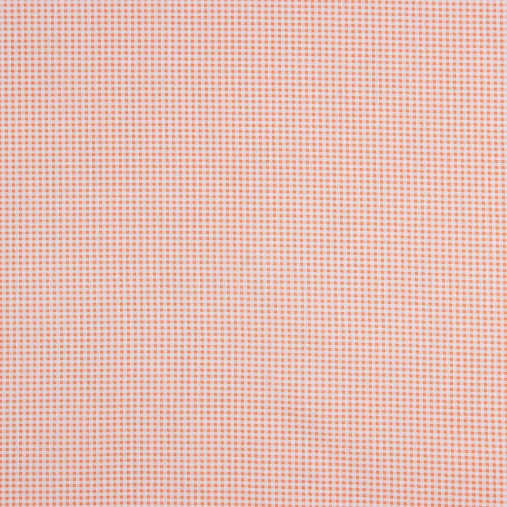 Kinderkleidung aus Bio-Baumwolle Popeline Klein Quadratisch Orange - Ribes y Casals