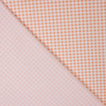 Kinderkleidung aus Bio-Baumwolle Popeline Klein Quadratisch Orange - Ribes y Casals