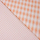 Kinderkleidung aus Bio-Baumwolle Popeline Klein Quadratisch Orange - Ribes y Casals