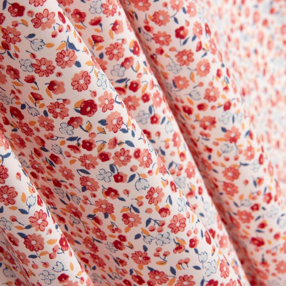 Kinderkleid aus Bio-Baumwolle Popeline Flor Carla - Ribes y Casals
