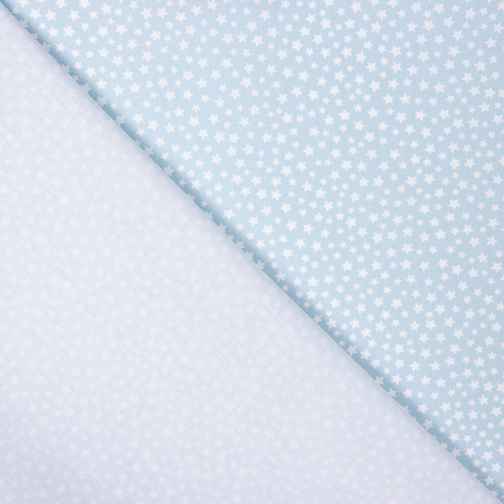 Kinderkleid aus Bio-Baumwolle Popeline Mini Blue Star - Ribes y Casals