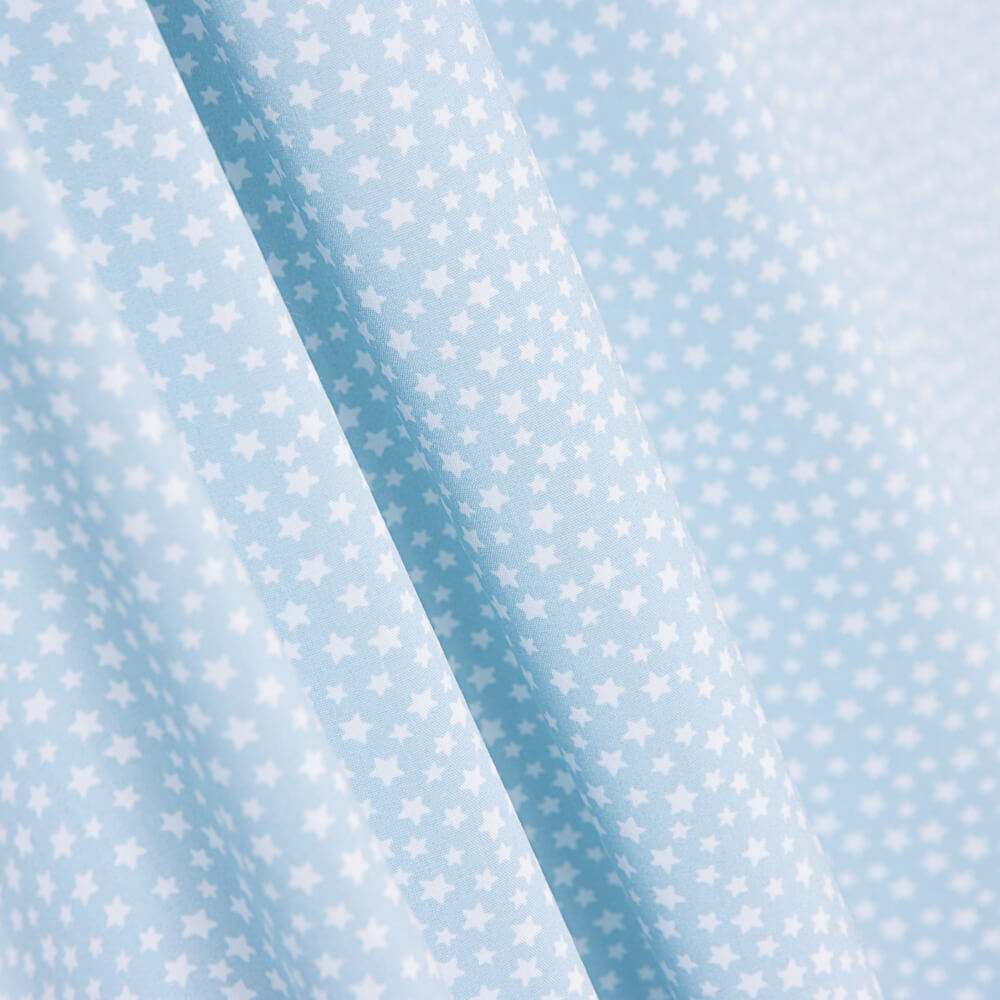 Kinderkleid aus Bio-Baumwolle Popeline Mini Blue Star - Ribes y Casals