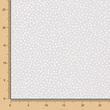 Kinderkleid aus Bio-Baumwolle Popeline Mini Beige Star - Ribes y Casals