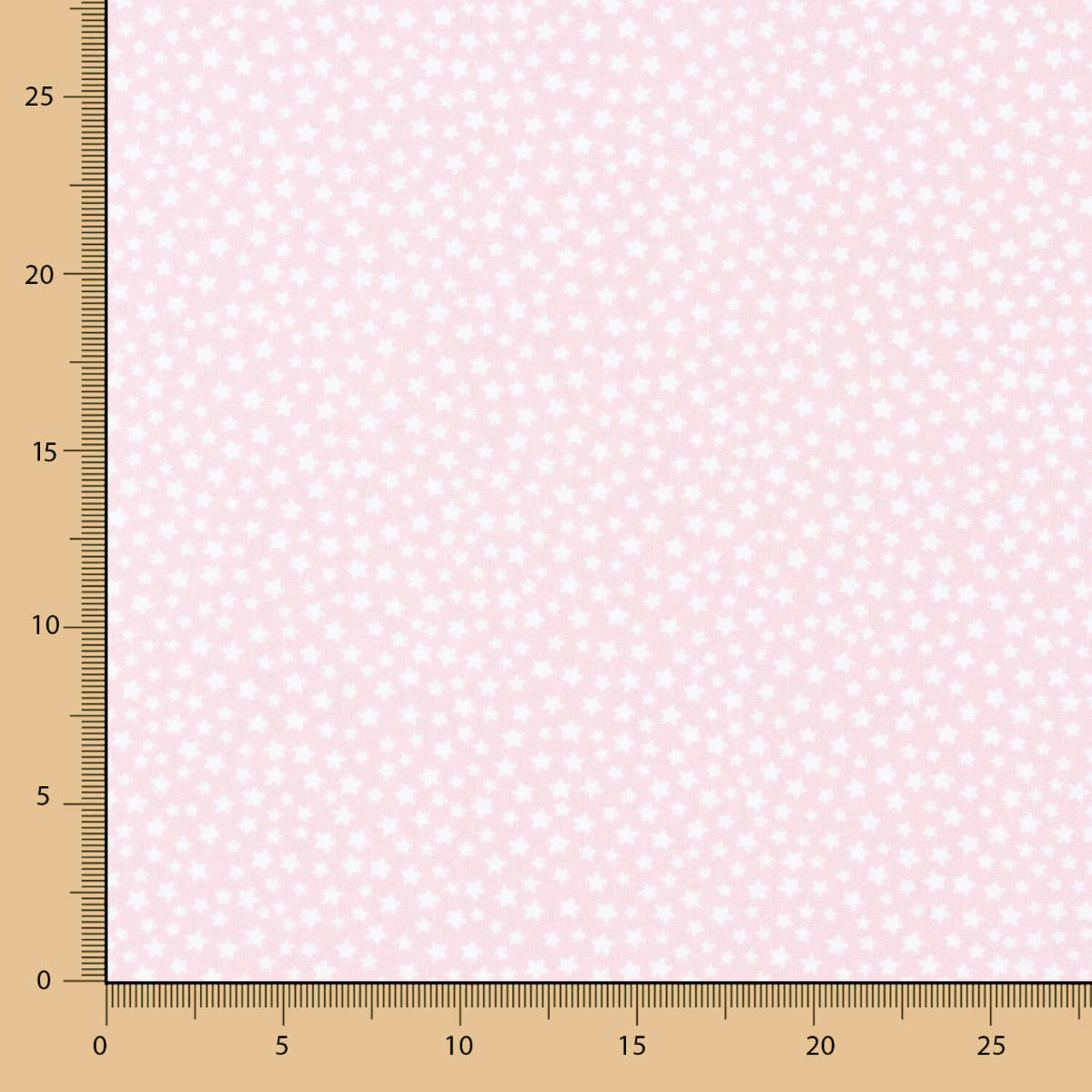 Kinderkleid aus Bio-Baumwolle Popeline Mini Pink Star - Ribes y Casals
