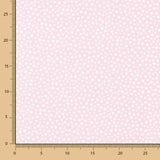 Kinderkleid aus Bio-Baumwolle Popeline Mini Pink Star - Ribes y Casals