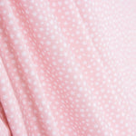 Kinderkleid aus Bio-Baumwolle Popeline Mini Pink Star - Ribes y Casals
