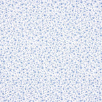 Kinderkleid aus Bio-Baumwolle Popeline Mini Flower Blau - Ribes y Casals