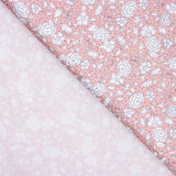 Kinderkleidung aus Bio-Baumwolle Popeline Mini Flower Dots Rosa - Ribes y Casals