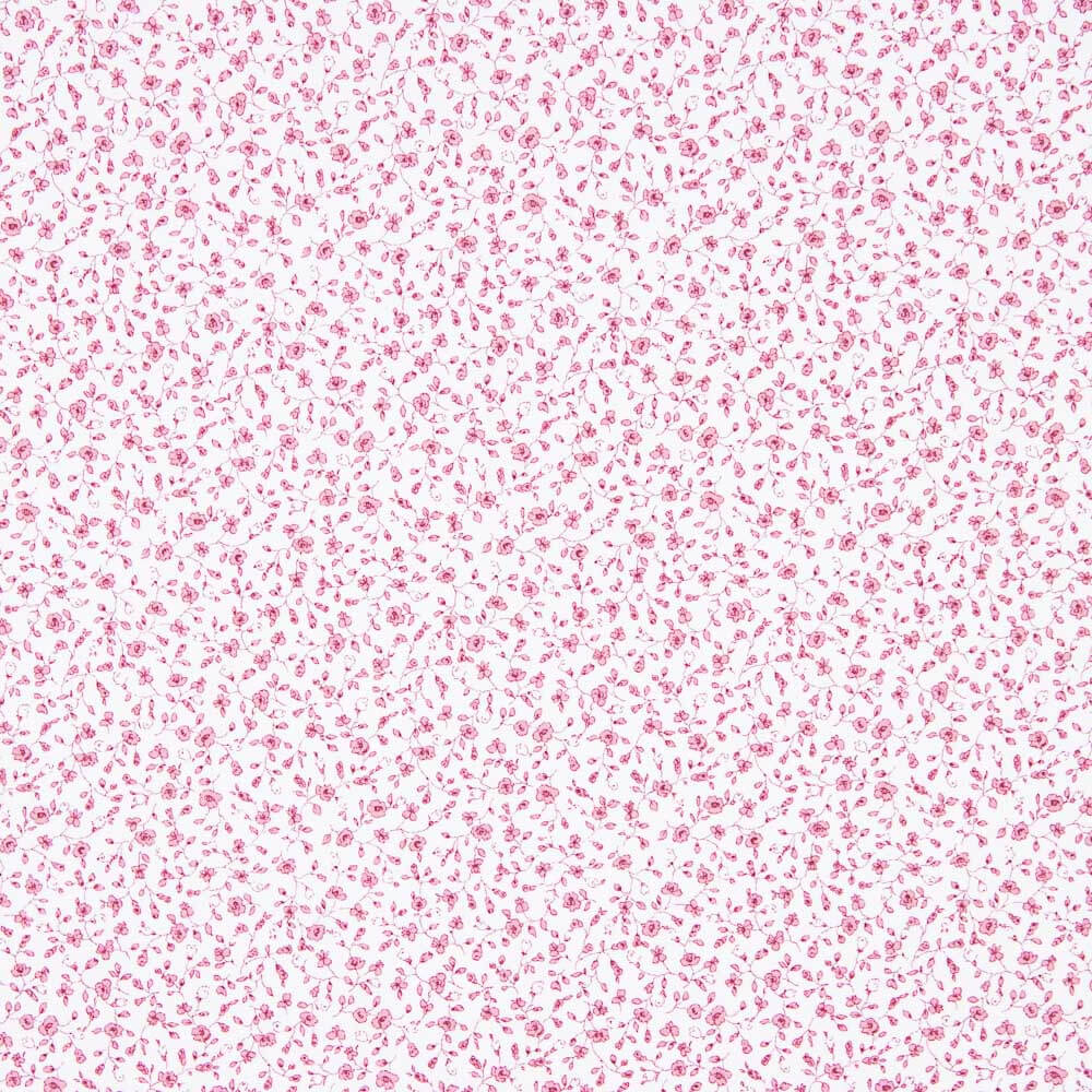 Kinderkleid aus Bio-Baumwolle Popeline Mini Rosa Blume - Ribes y Casals
