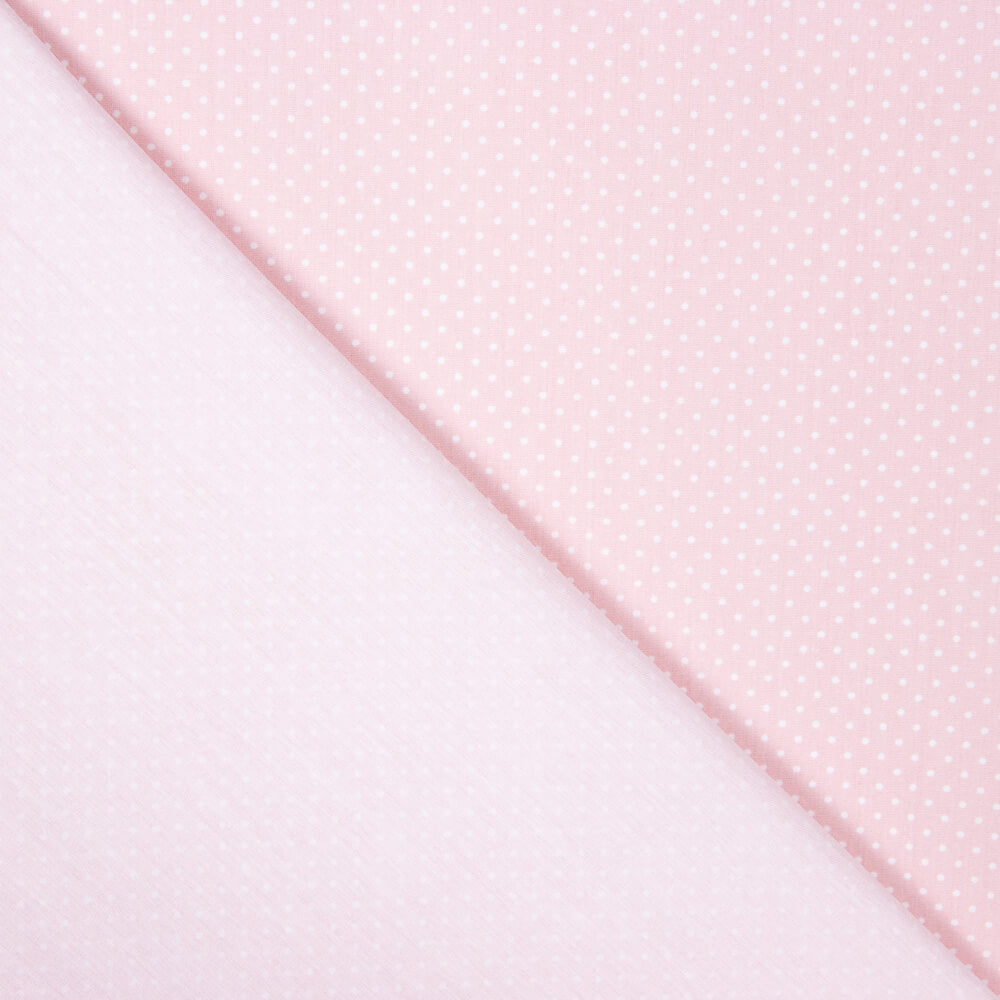 Kinderkleid aus Bio-Baumwolle Popeline Mini Polka Dots Rosa - Ribes y Casals