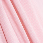 Kinderkleid aus Bio-Baumwolle Popeline Mini Polka Dots Rosa - Ribes y Casals