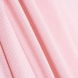 Kinderkleid aus Bio-Baumwolle Popeline Mini Polka Dots Rosa - Ribes y Casals