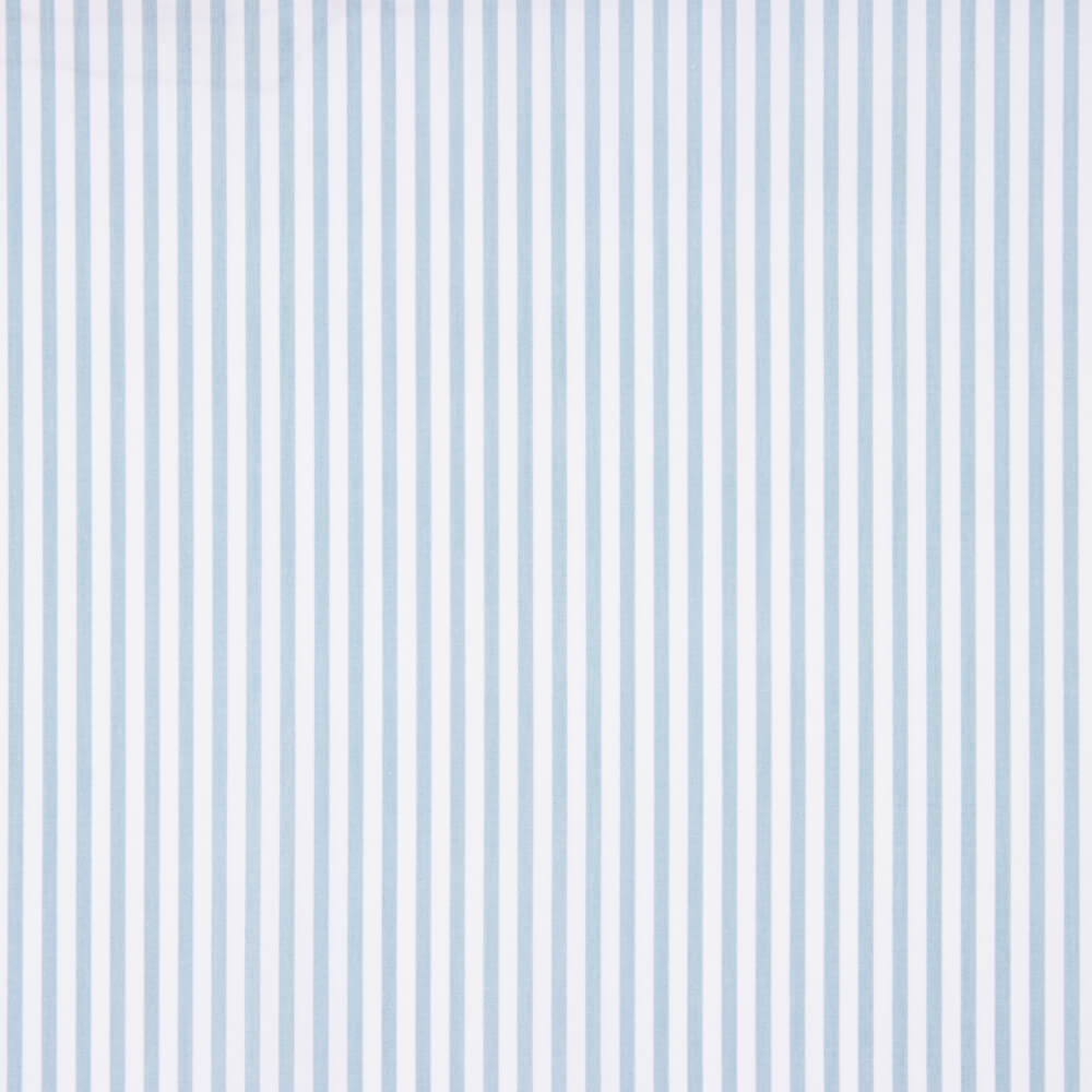 Kinderkleidung aus Bio-Baumwolle Popeline Mini Stripes Blau - Ribes y Casals