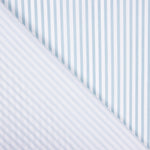Kinderkleidung aus Bio-Baumwolle Popeline Mini Stripes Blau - Ribes y Casals