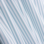 Kinderkleidung aus Bio-Baumwolle Popeline Mini Stripes Blau - Ribes y Casals