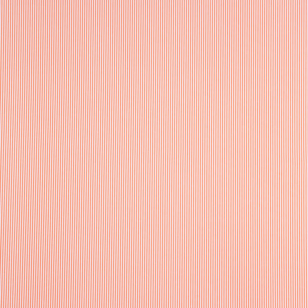 Kinderkleidung aus Bio-Baumwolle Popeline Mini Stripes Orange - Ribes y Casals