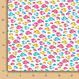 Kinderkleid Popeline aus Bio-Baumwolle Fisch Rosa - Ribes y Casals