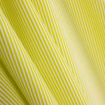 Kinderkleidung aus Bio-Baumwolle Popeline Mini Lime Stripe - Ribes y Casals