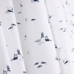 Nautische Popeline aus Bio-Baumwolle - Ribes y Casals