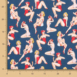 Pin Up Baumwolle Popeline - Ribes y Casals