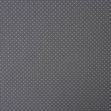 Polka Dot Baumwoll-Popeline Grau - Ribes y Casals