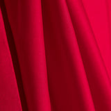 Restposten Popeline Baumwolle Spandex Rot – verschiedene Maße x Breite 145 cm - Ribes y Casals