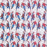 Spiderman Baumwolle Popeline Weiß - Ribes y Casals