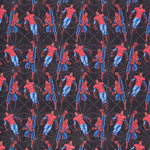 Spiderman Baumwolle Popeline Schwarz - Ribes y Casals