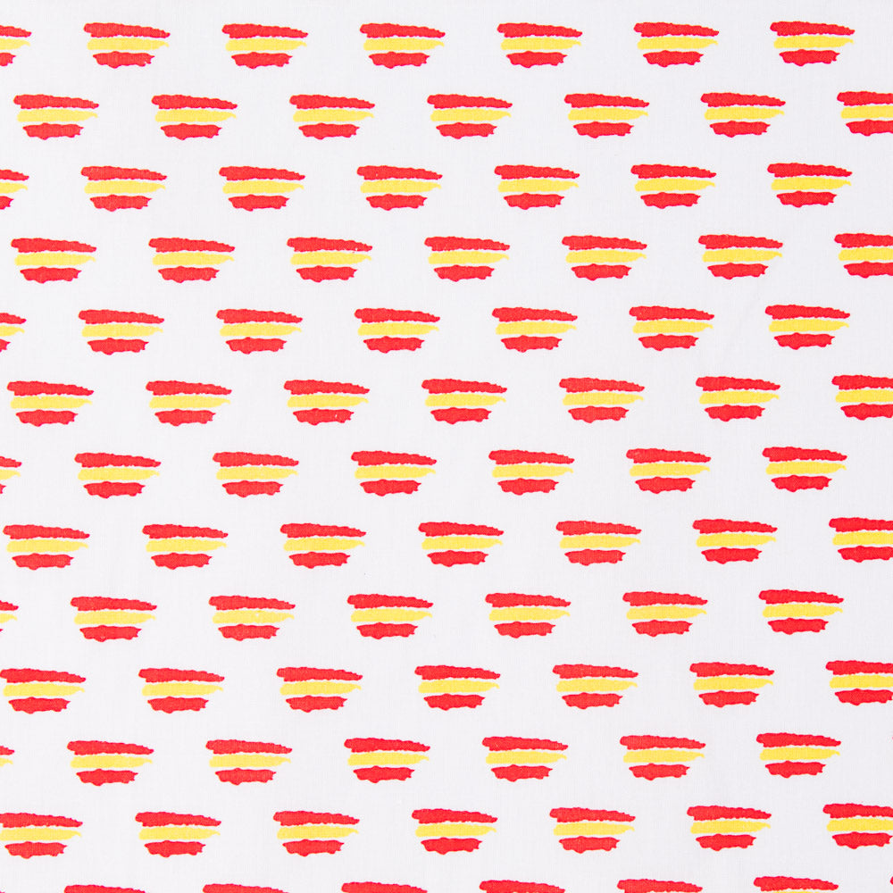 Spanische Flagge Popeline - Ribes y Casals