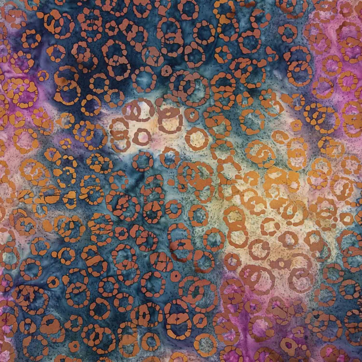 Suri Batik Popeline Mehrfarbig - Ribes y Casals