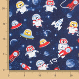 Oeko-Tex® Astronaut Eule Popeline - Ribes y Casals