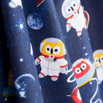 Oeko-Tex® Astronaut Eule Popeline - Ribes y Casals