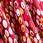 Popeline Kreise Rot - Ribes y Casals
