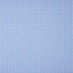 Popeline-Hemd blau kariert - Ribes y Casals