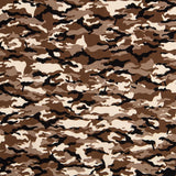 Camouflage Popeline Braun - Ribes y Casals
