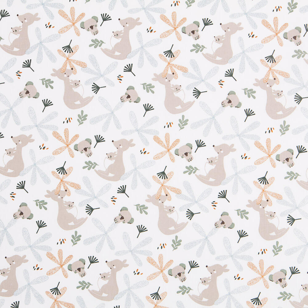 Oeko-Tex® Känguru-Popeline Beige - Ribes y Casals