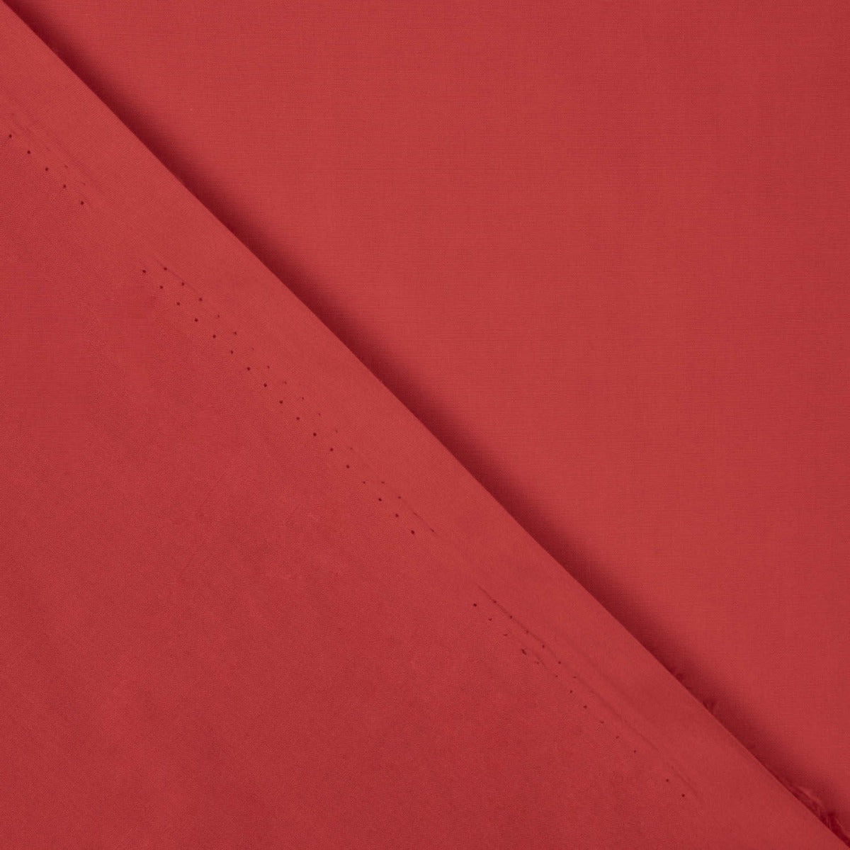 Popeline Polyester/Baumwolle Basic Rot - Ribes y Casals