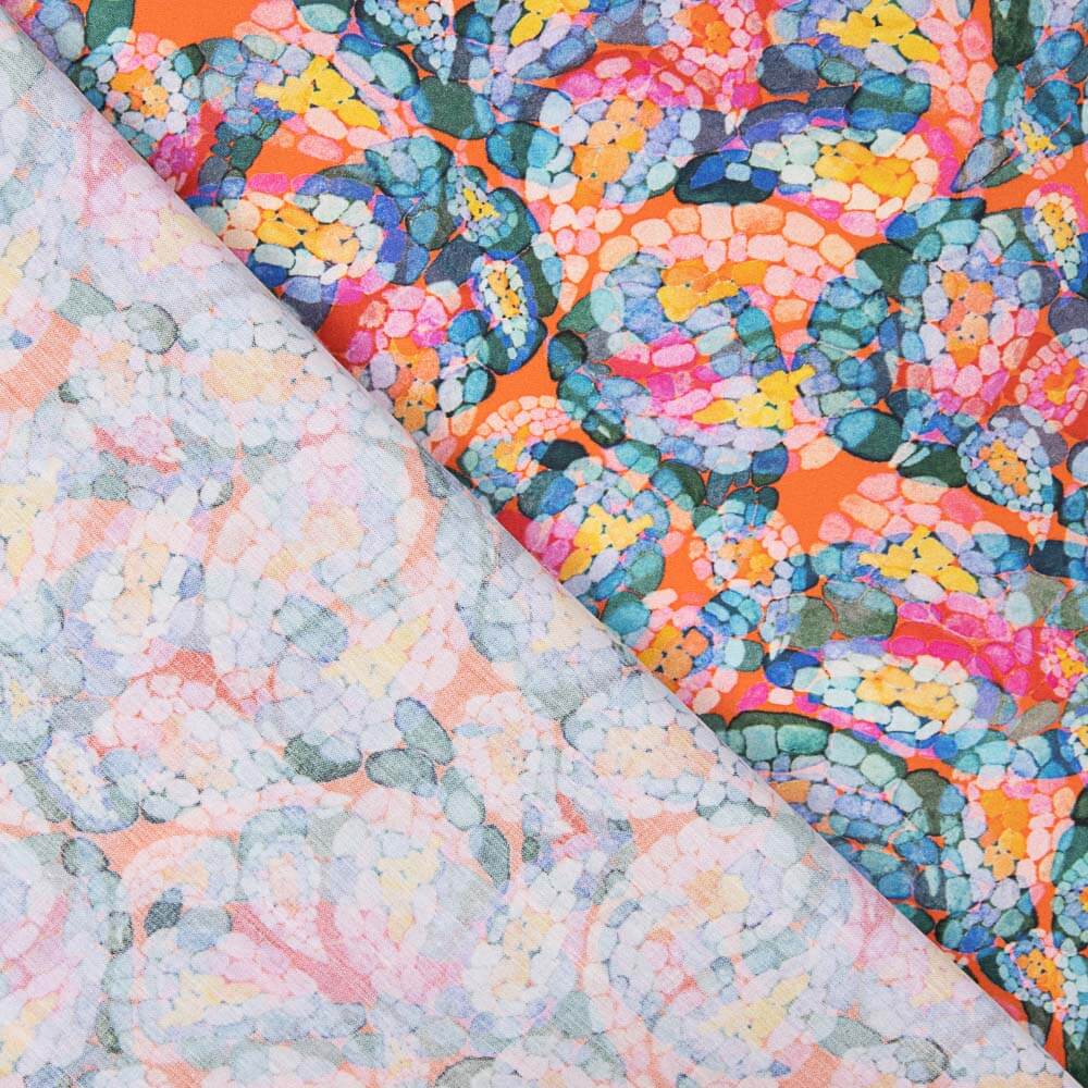 Kunstdruck Popeline Farben - Ribes y Casals
