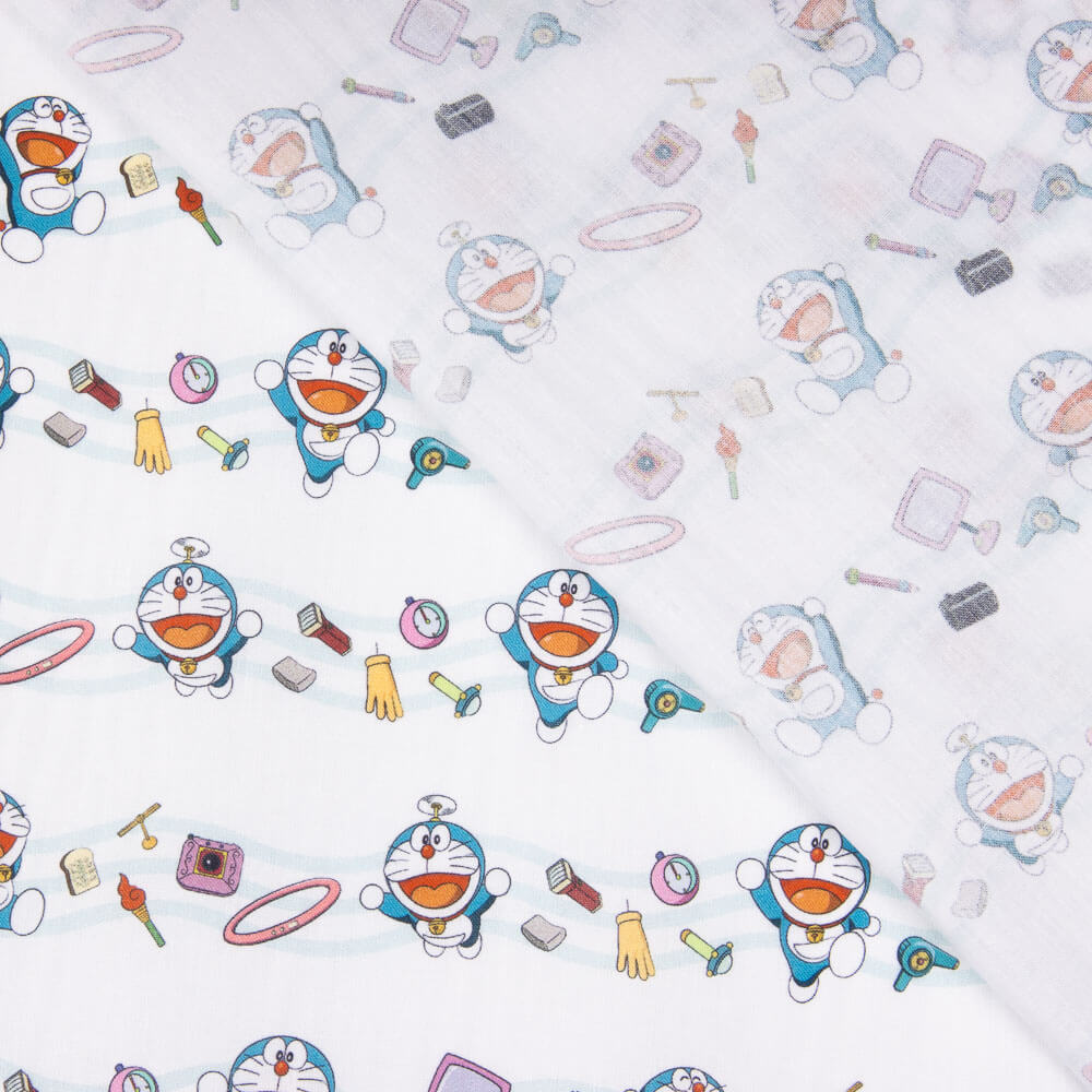 Doraemon lizenzierte Popeline - Ribes y Casals