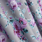 Flamenca Bedruckte Popeline Cretona Taupe - Ribes y Casals