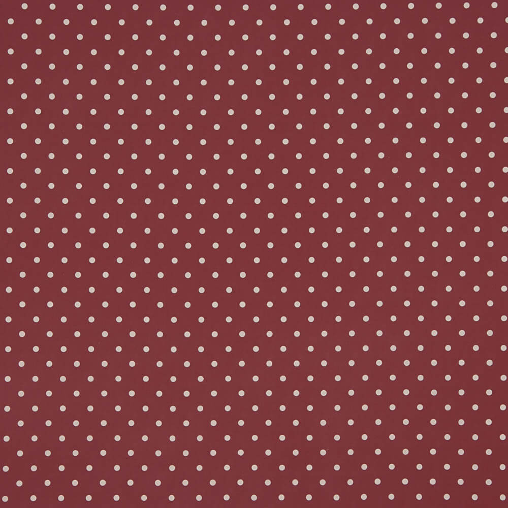 Flamenco Spitzpopeline 10mm Bordeaux - Ribes y Casals