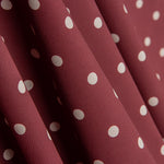 Flamenco Spitzpopeline 10mm Bordeaux - Ribes y Casals