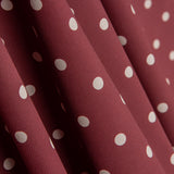 Flamenco Spitzpopeline 10mm Bordeaux - Ribes y Casals
