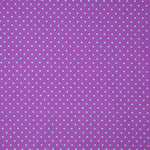 Flamenco bedruckte Popeline mit Polka Dots 10mm Lila - Ribes y Casals